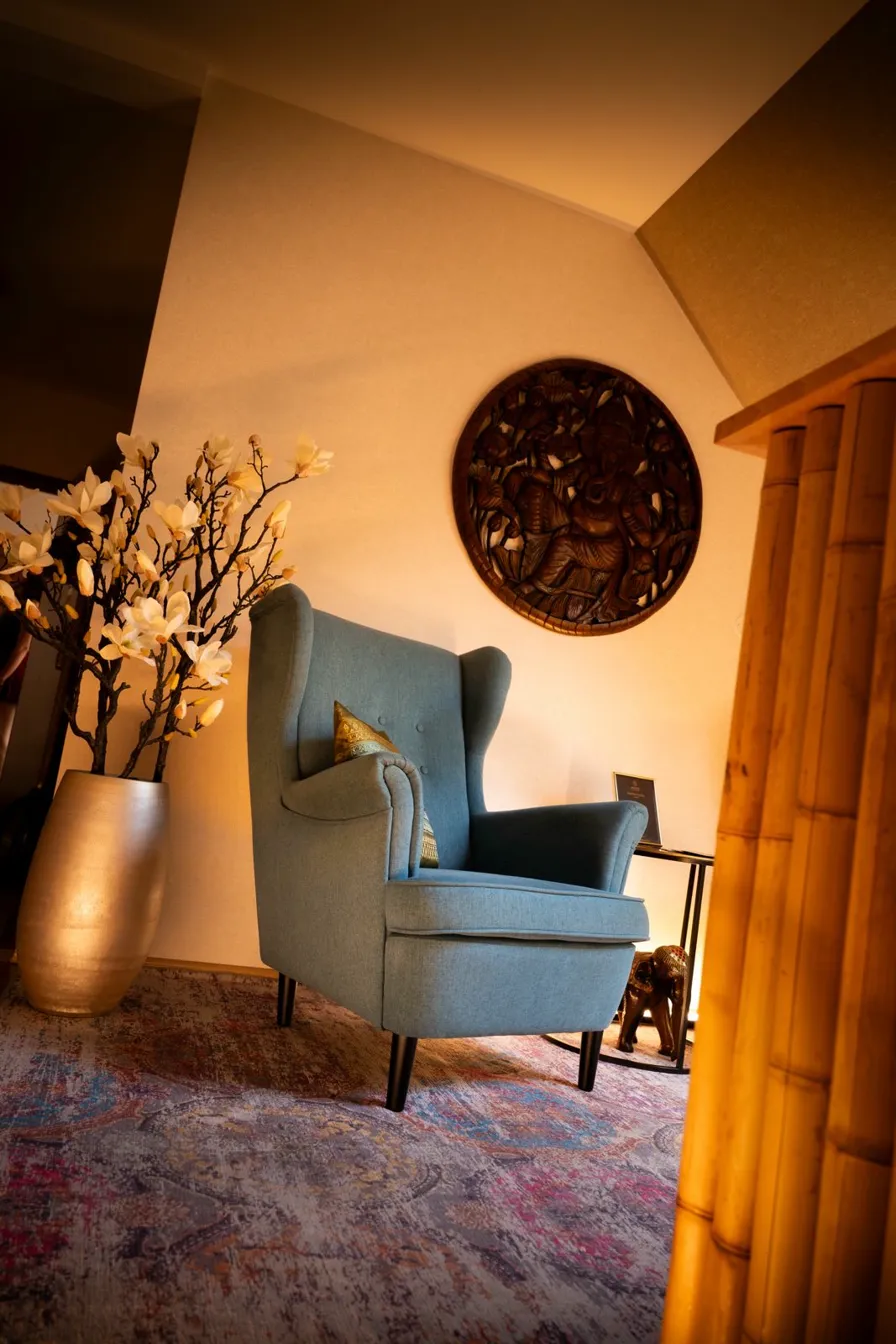 Relaxační zóna PUXI Hotspot - odpočinková místnost